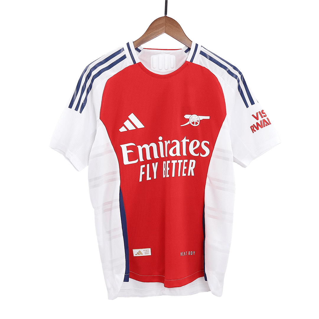 Men's Arsenal Home Player Version High Quality Football Shirt 2024/25