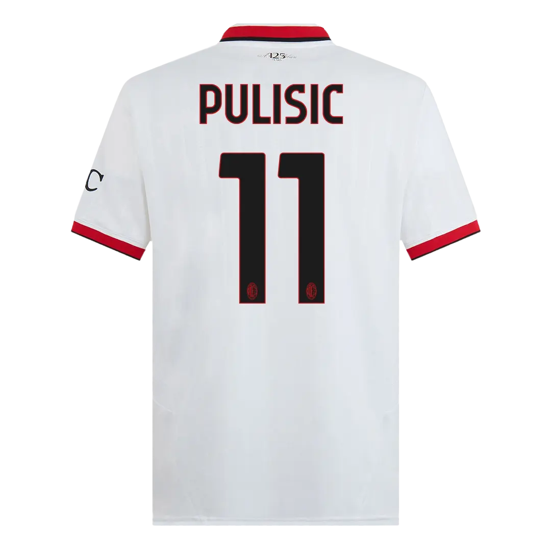 Men's PULISIC #11 AC Milan 2024/25 Away Jersey