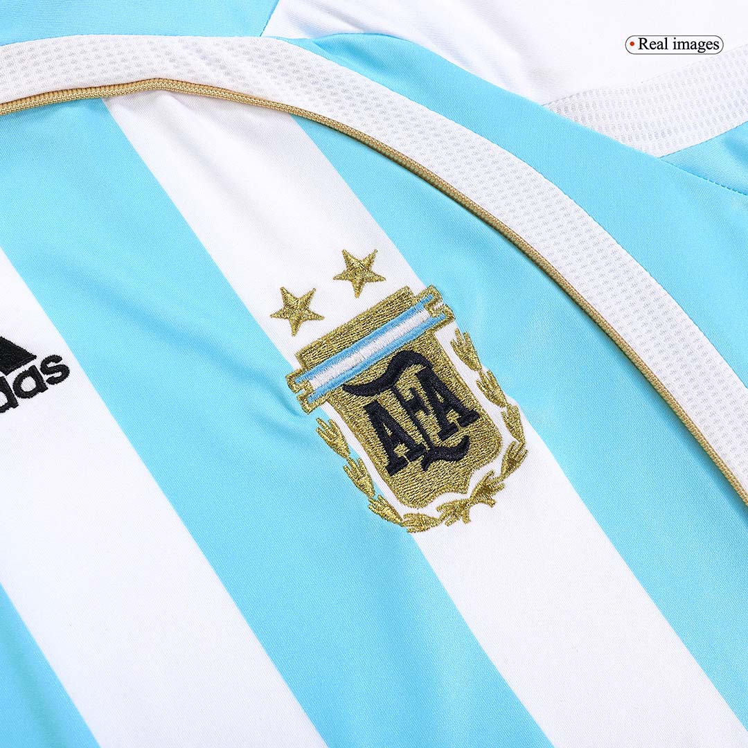 Argentina Home Retro Soccer Jersey 2006 Top Koszulki Pilka Sklep