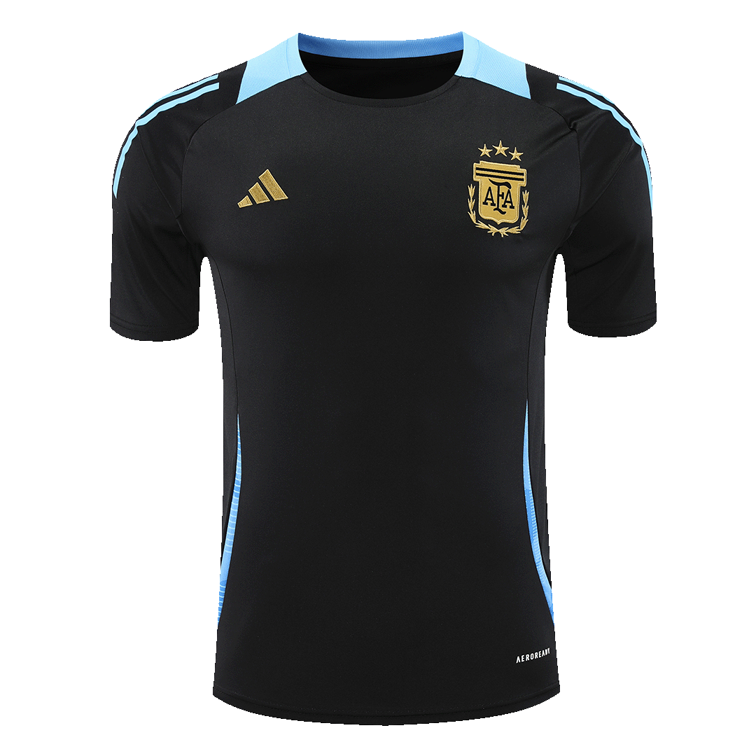 Men's Argentina Pre-Match Jersey (Jersey+Shorts) Kit Copa América 2024 Top Koszulki Pilka Sklep
