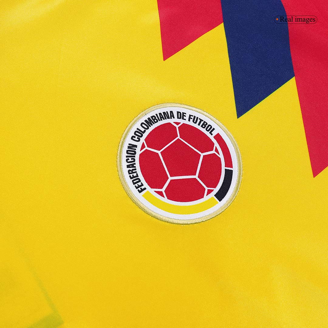 Colombia Home Retro Soccer Jersey 1990