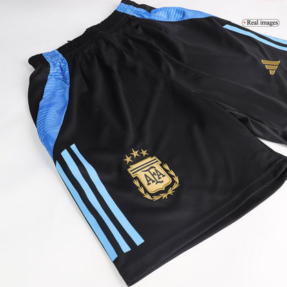 Argentina Pre-Match Soccer Shorts Copa América 2024 Top Koszulki Pilka Sklep