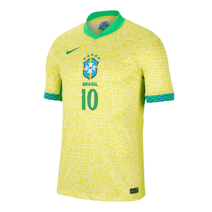 [Super Quality] Men's Brazil RODRYGO #10 Home Soccer Jersey Copa América 2024 Top Koszulki Pilka Sklep