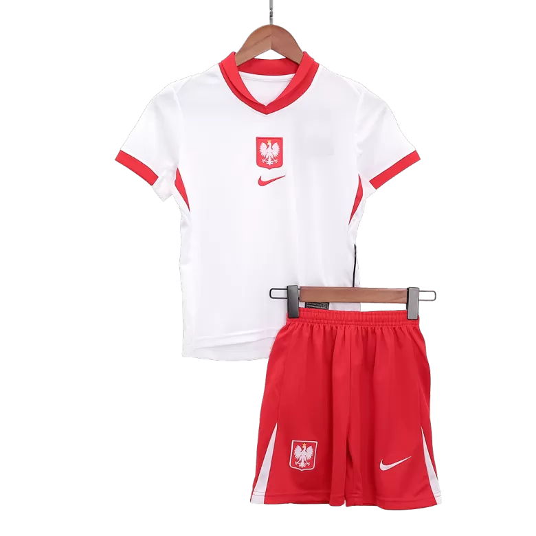 Dziecięce stroje piłkarskie Poland Home 2024 Top Koszulki Pilka Sklep