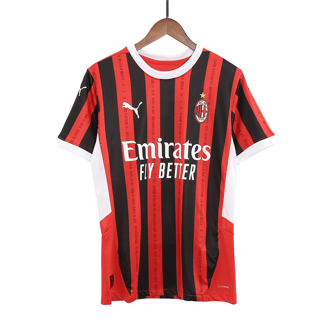 Men's AC Milan Football Jersey Home 2024/25-Slim Fit