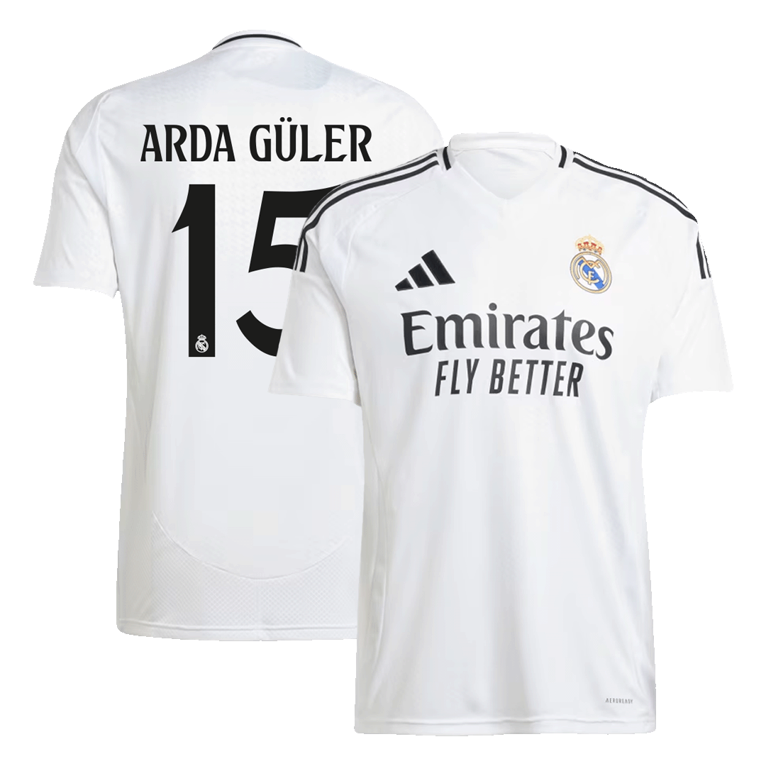 ARDA G?§1ler #15 Real Madrid Home High Quality Football Shirt 2024/25