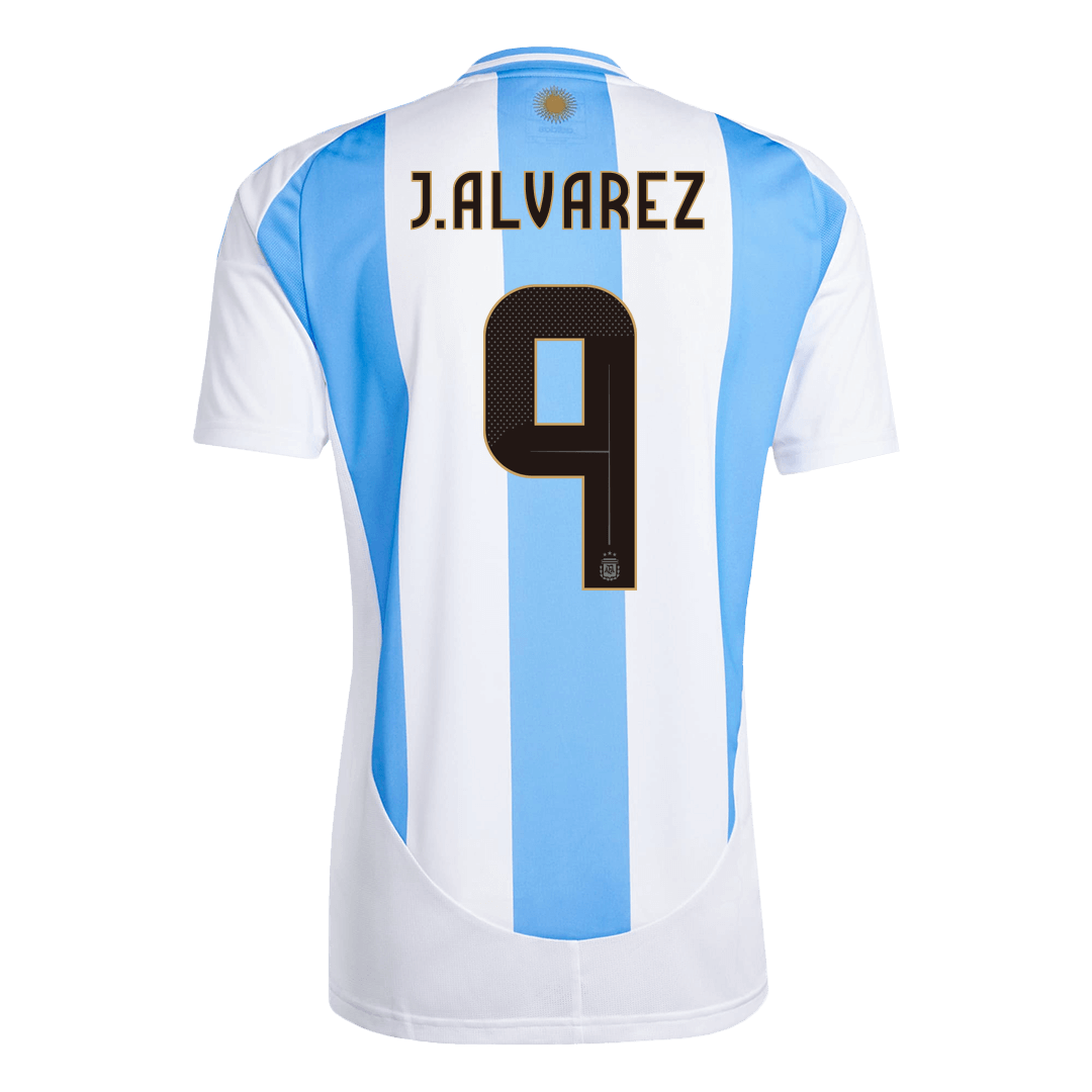 [Super Quality] Men's Argentina J.ALVAREZ #9 Home Soccer Jersey 2024