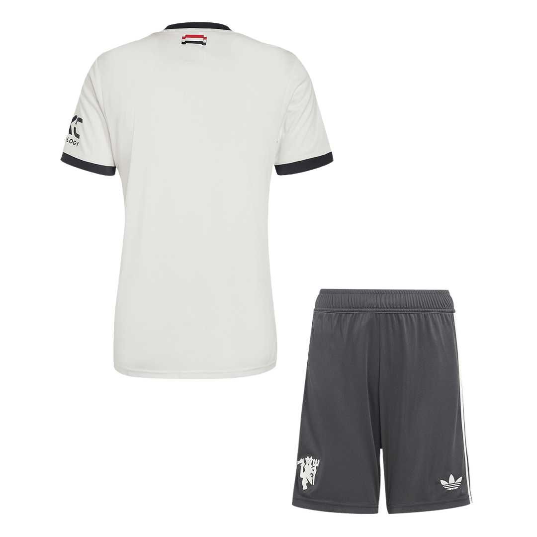 Manchester United Drittes Auswärtstrikot (Trikot + Shorts) 2024/25