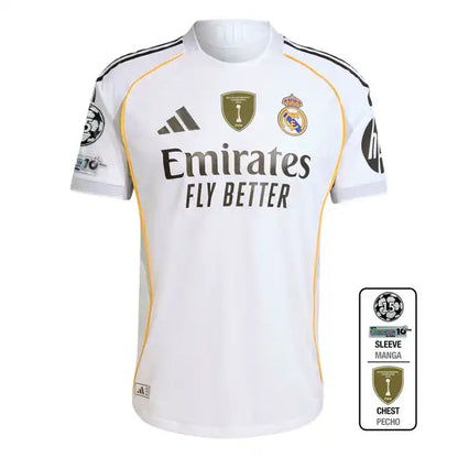Wersja gracza Real Madrid 2025/26 Koszulka piłkarska domowa Top Koszulki Pilka Sklep
