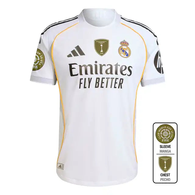 Wersja gracza Real Madrid 2025/26 Koszulka piłkarska domowa Top Koszulki Pilka Sklep