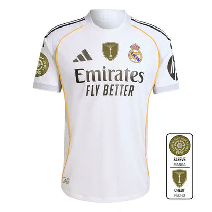 Wersja gracza Real Madrid 2025/26 Koszulka piłkarska domowa Top Koszulki Pilka Sklep