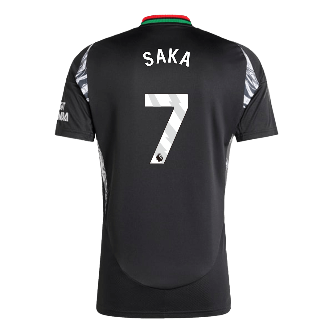 SAKA #7 Arsenal 2024/25 Auswärts-Fußballtrikot für Herren