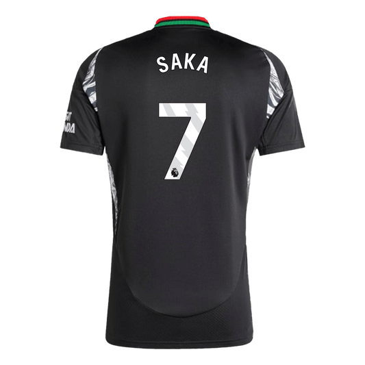 SAKA #7 Arsenal 2024/25 Auswärts-Fußballtrikot für Herren