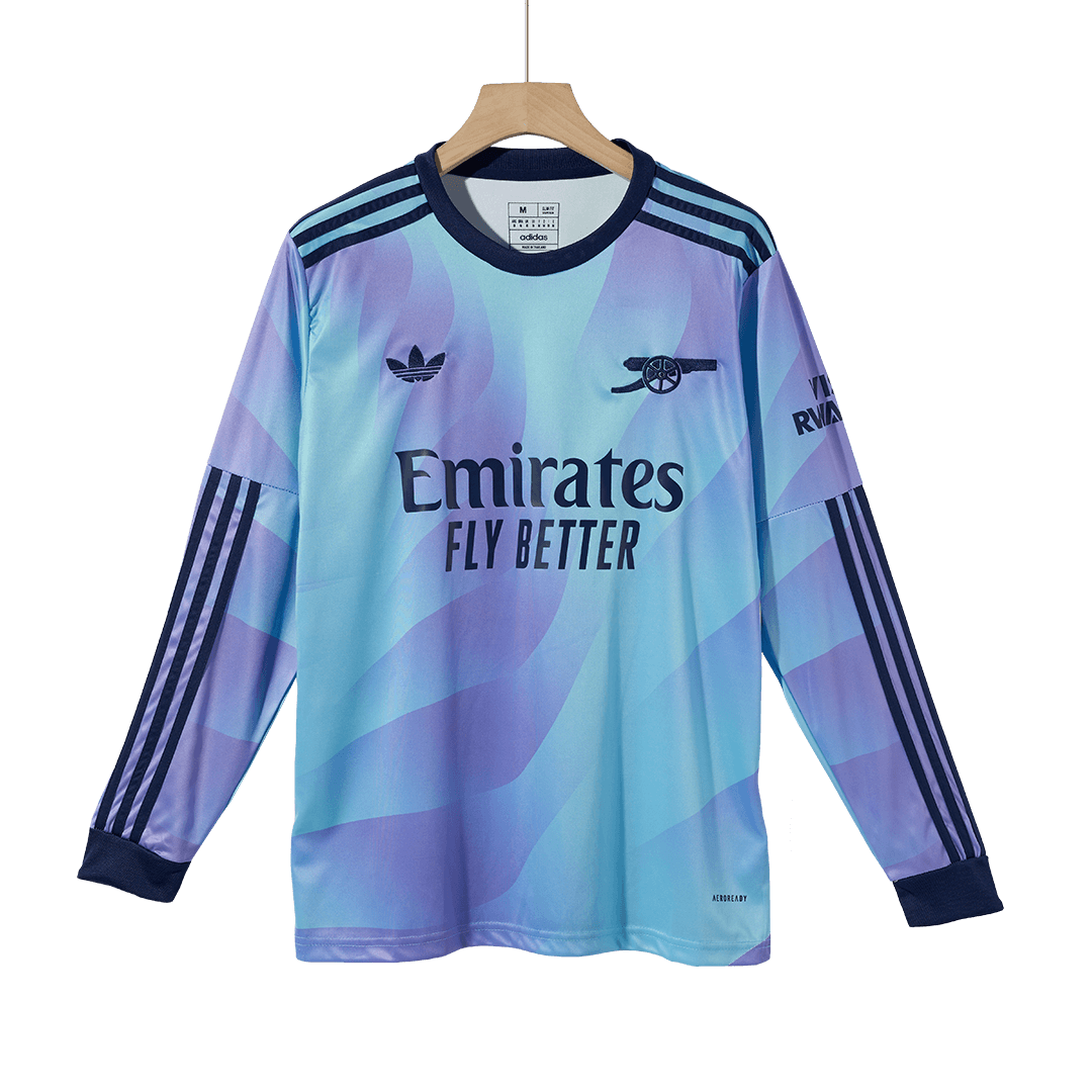 Arsenal Third Away Long Sleeve  Soccer Jersey 2024/25 Top Soccer Jerseys Store