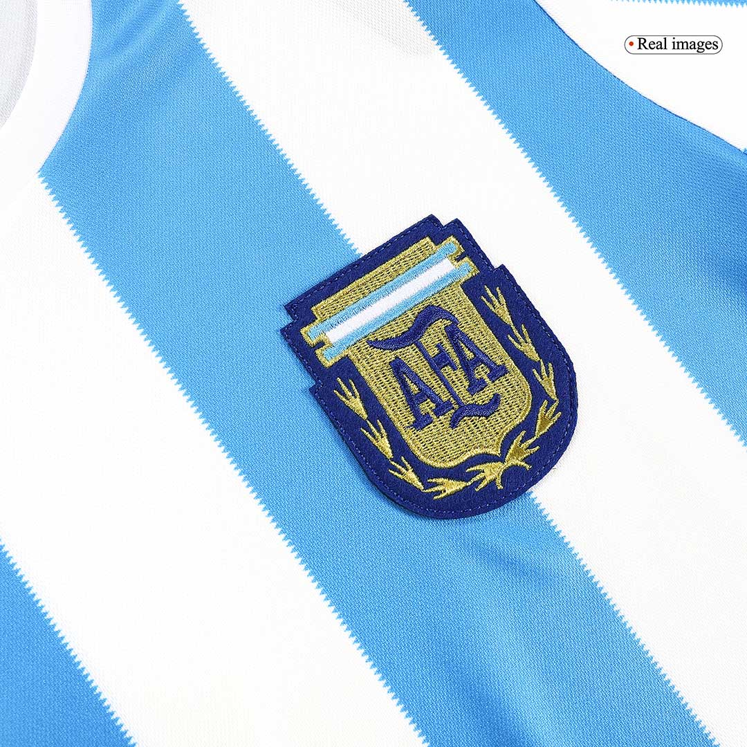 Argentina Home Retro Soccer Jersey 1986 Top Koszulki Pilka Sklep