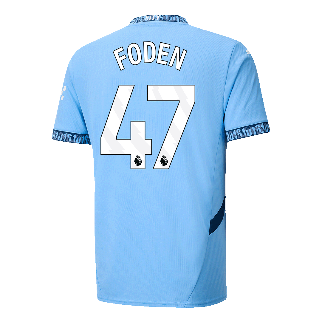 FODEN #47 Koszulka piłkarska domowa Manchester City 2024/25