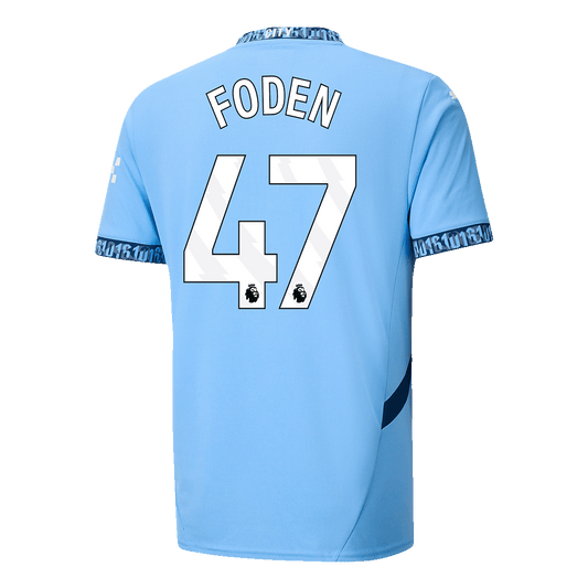 FODEN #47 Koszulka piłkarska domowa Manchester City 2024/25