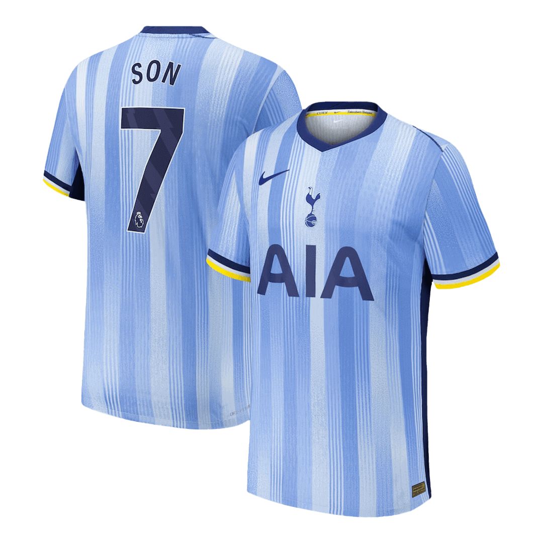 Player Version SON #7 Tottenham Hotspur Away  Soccer Jersey 2024/25 Top Soccer Jerseys Store