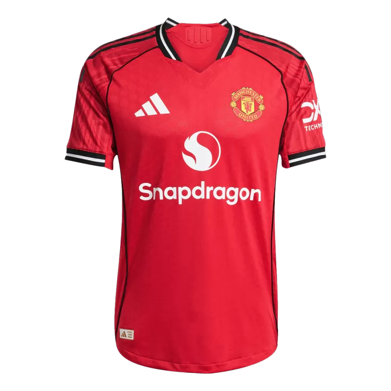 Player Version Manchester United Home Soccer Jersey 2025/26 Top Koszulki Pilka Sklep