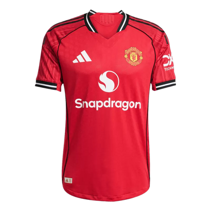 Player Version Manchester United Home Soccer Jersey 2025/26 Top Koszulki Pilka Sklep