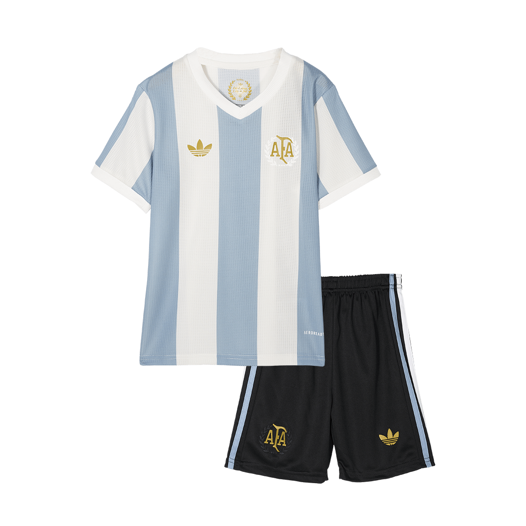Kids Argentina 50th Anniversary Jersey Kit 2024 Top Koszulki Pilka Sklep