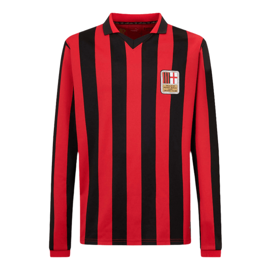 AC Milan 125th Anniversary Men's Long Sleeve Football Shirt 2024/25