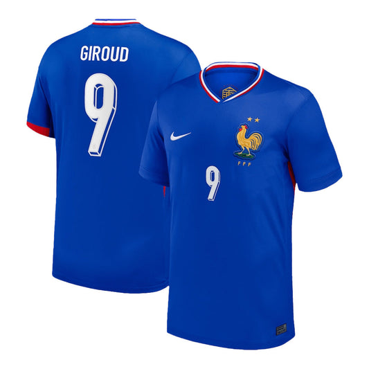 [Super Jakość] Męska France GIROUD #9 Koszulka Piłkarska Domowa Euro 2024 Top Koszulki Pilka Sklep