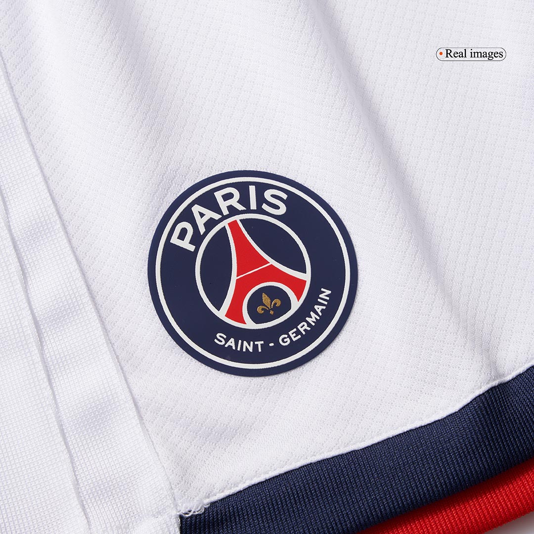 Kid's PSG Away Cheap Soccer Jersey Kit(Jersey+Shorts+Socks) 2024/25 Top Koszulki Pilka Sklep
