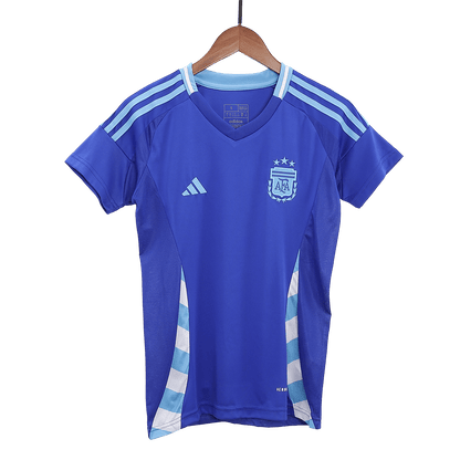 Women's Argentina Away Soccer Jersey 2024 Top Koszulki Pilka Sklep