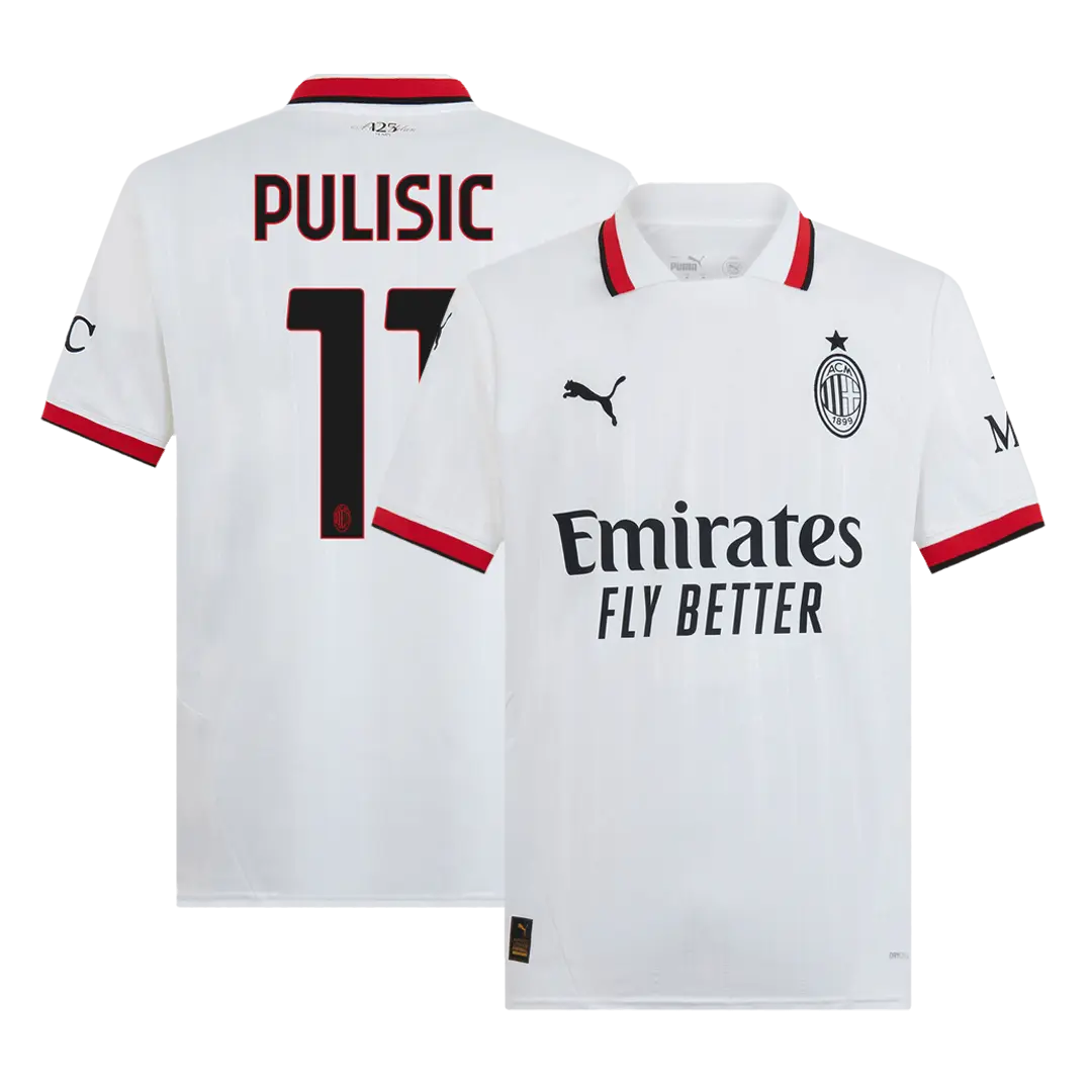 Men's PULISIC #11 AC Milan 2024/25 Away Jersey