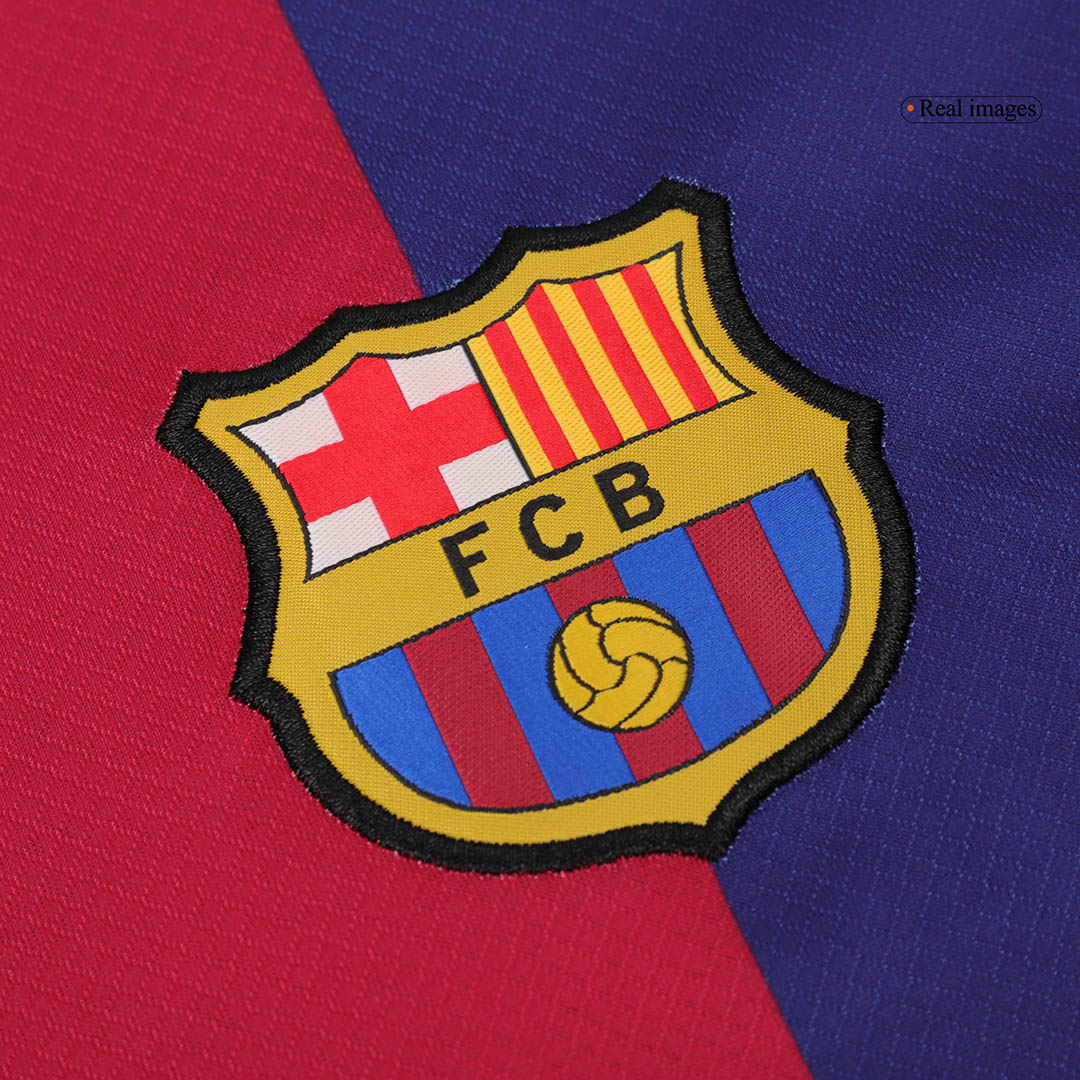 FC Barcelona 2024/25 Langärmliges Heimtrikot für Herren