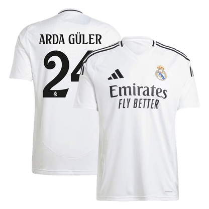 Real Madrid High Quality Football Shirt ARDA G?§1ler #24 Home 2024/25