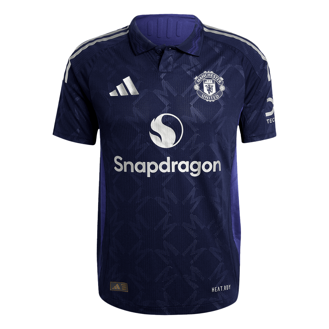 Hochwertiges Manchester United-Auswärtsfußballtrikot für Herren 2024/25