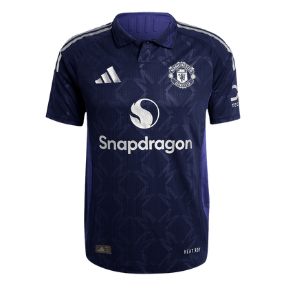 Hochwertiges Manchester United-Auswärtsfußballtrikot für Herren 2024/25