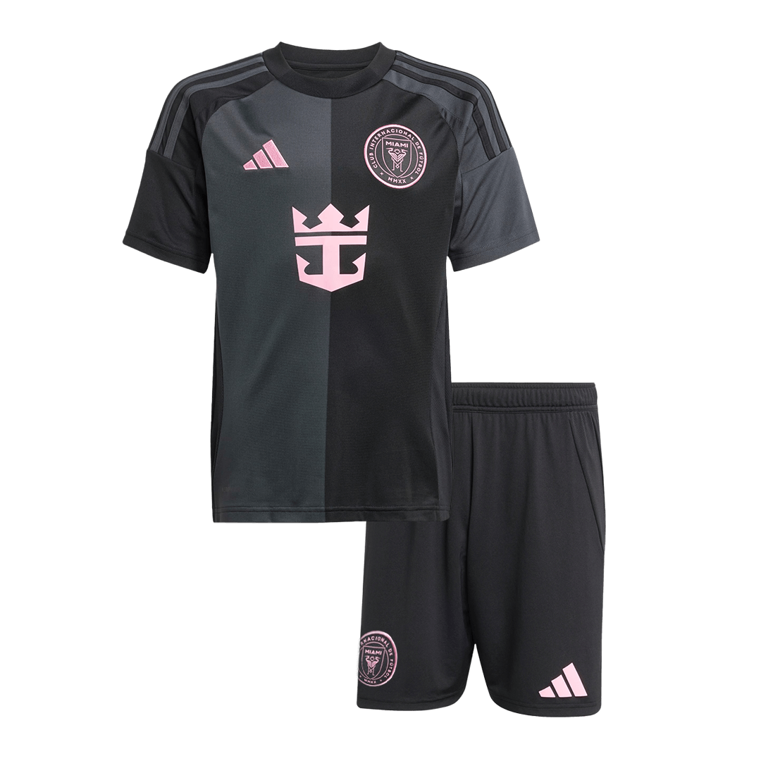 Inter Miami CF 2025 Away Kids Kit (Shirt + Shorts)