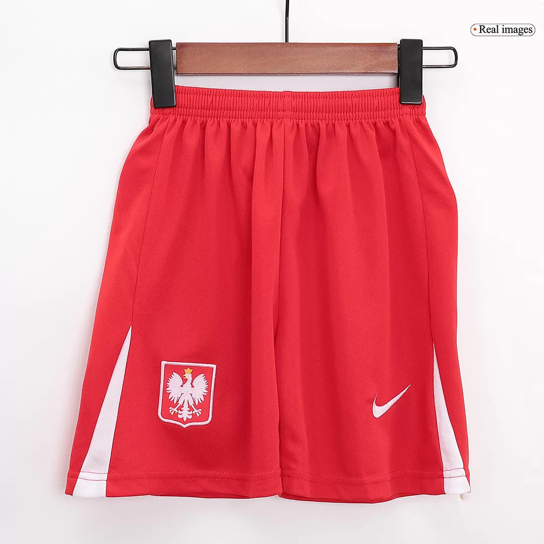 Dziecięce stroje piłkarskie Polska Home 2024 Top Koszulki Pilka Sklep