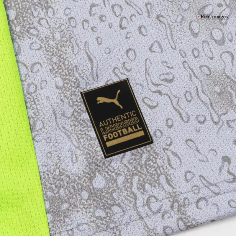 Kid's Manchester City Third Away Soccer Jersey Kit(Jersey+Shorts) 2025/26 Top Koszulki Pilka Sklep