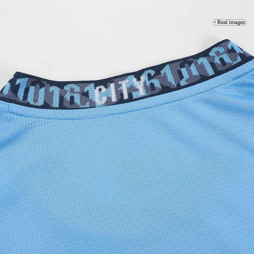 DE BRUYNE #17 Manchester City Home Football Shirt 2024/25 - UCL