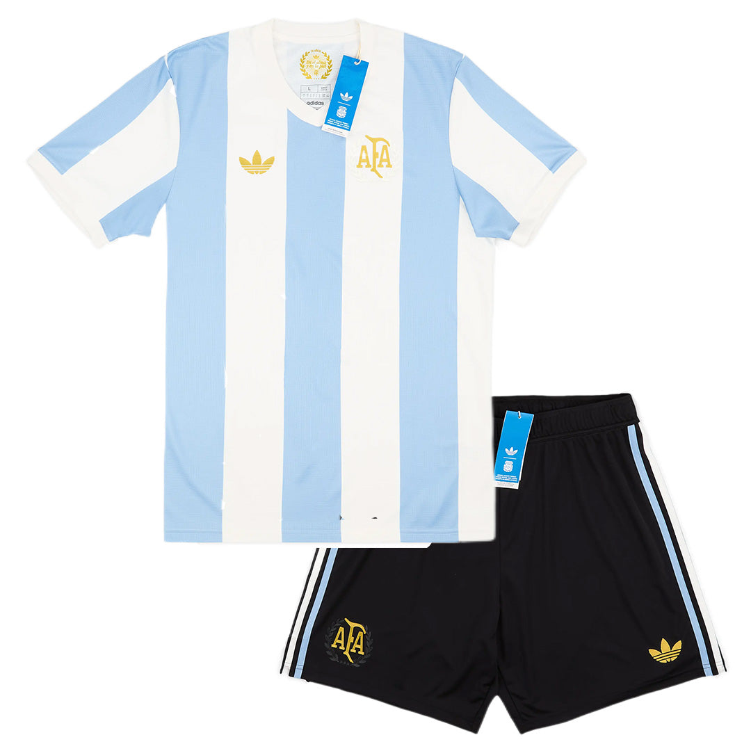 Kids Argentina 50th Anniversary Jersey Kit 2024 Top Koszulki Pilka Sklep