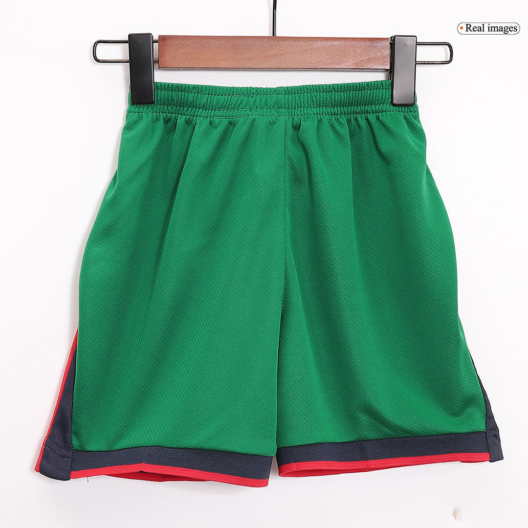 Dziecięcy zestaw koszulek domowych Portugalii (koszulka + spodenki) Euro 2024 Top Koszulki Pilka Sklep