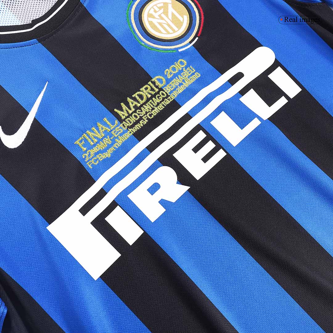 Retro 2009/10 Inter Milan Home  Soccer Jersey - UCL Final Top Soccer Jerseys Store