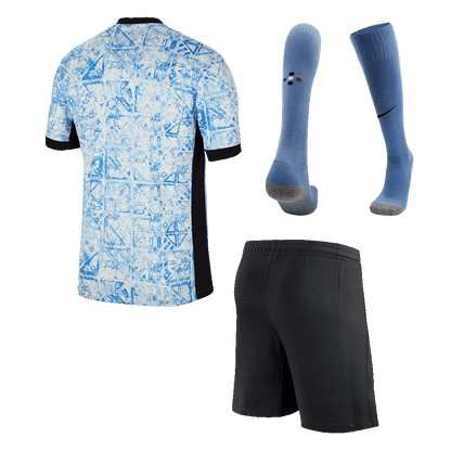 Męska koszulka wyjazdowa Portugalii Pełny zestaw Euro 2024 Top Koszulki Pilka Sklep