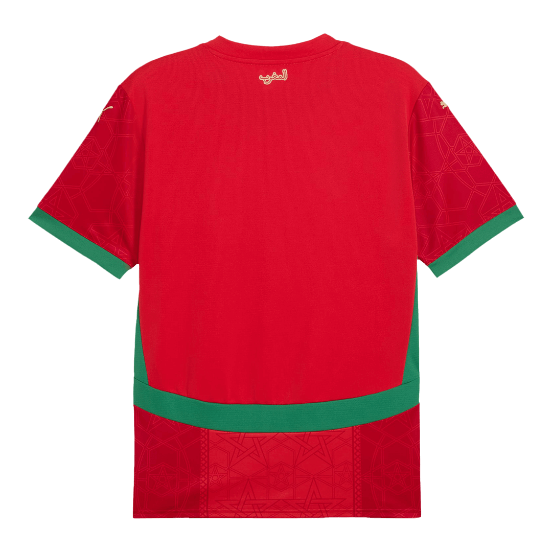 Morocco Home  Soccer Jersey 2024/25 Top Soccer Jerseys Store