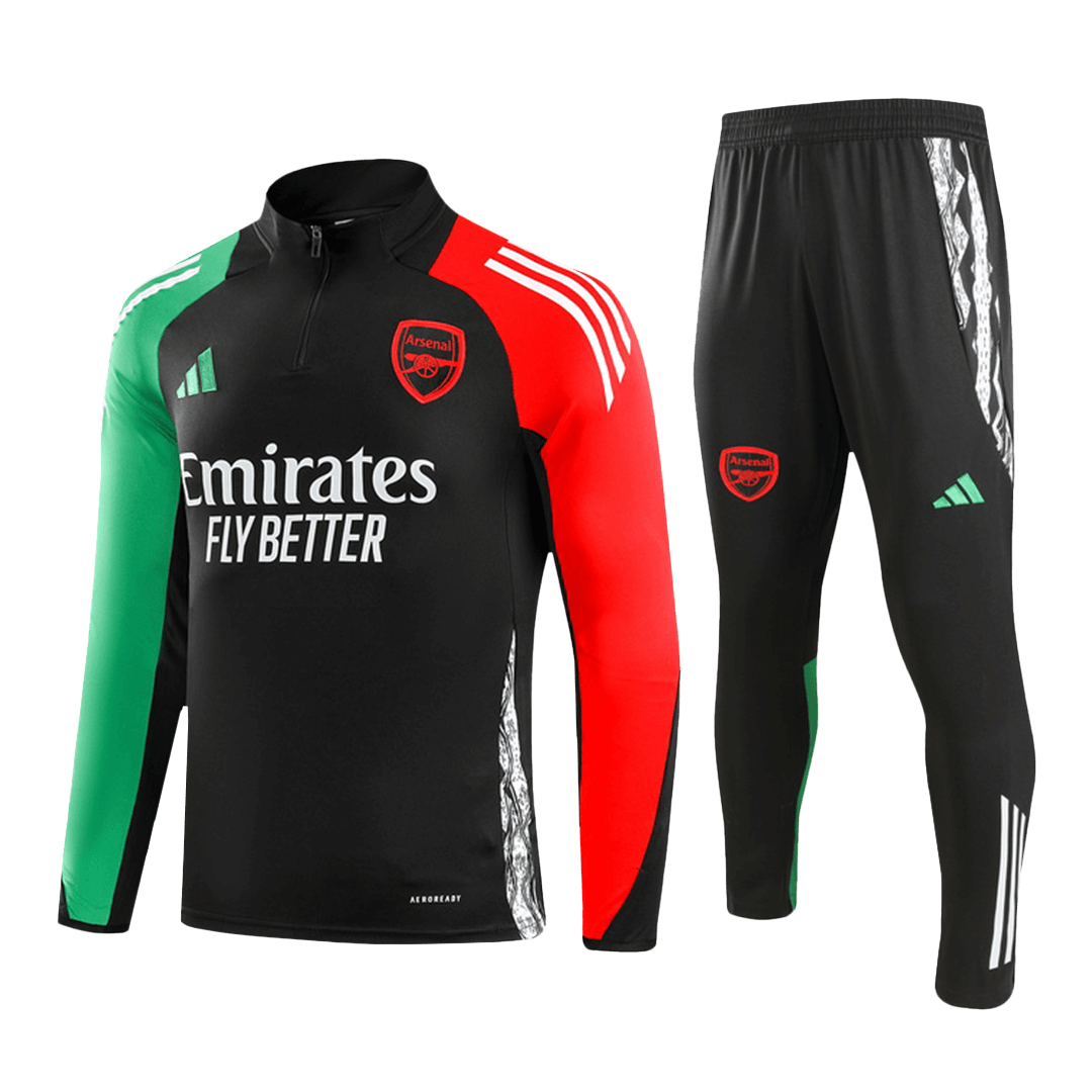 Arsenal Kinder-Zip-Up-Set (Sweatshirt+Hose) 24/25