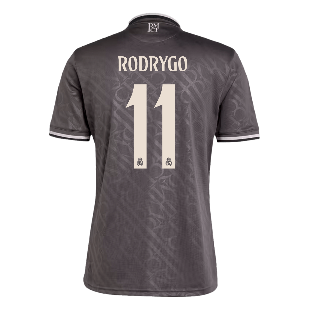 RODRYGO #11 Real Madrid Drittes Auswärts-Fußballtrikot 2024/25