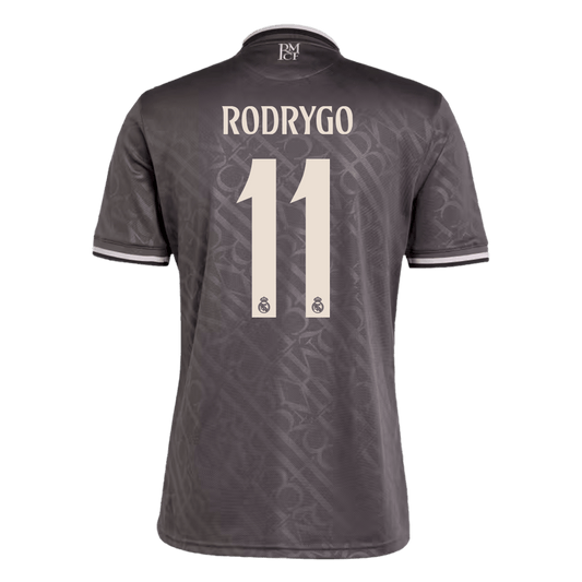 RODRYGO #11 Real Madrid Drittes Auswärts-Fußballtrikot 2024/25