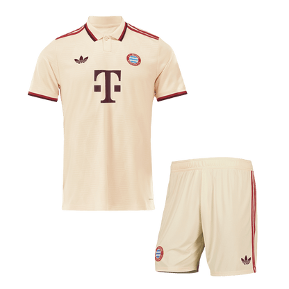 Bayern München 2024/25 Drittes Auswärtstrikot für Herren – UCL (Trikot + Shorts)