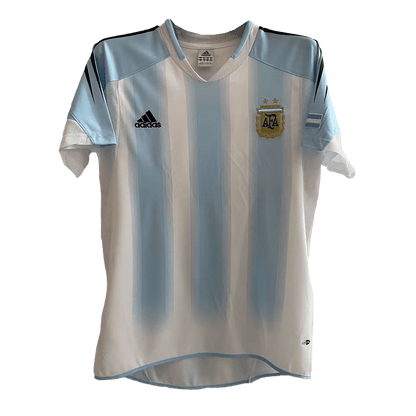 Argentina Home Retro Soccer Jersey 2004/05