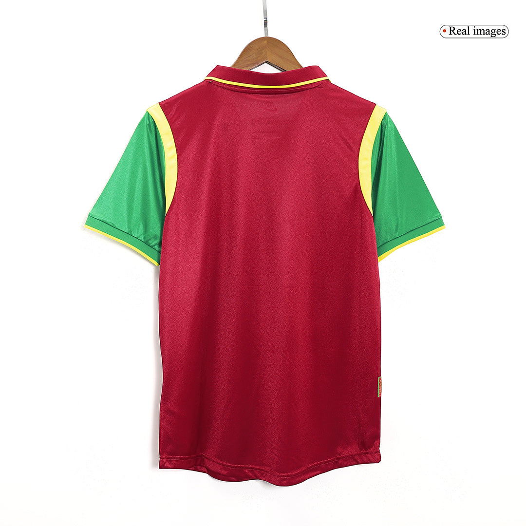 Portugal Domowa Retro Piłkarska Koszulka 1999 Top Koszulki Pilka Sklep