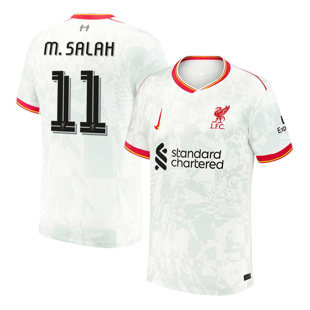 M.SALAH #11 Liverpool 24/25 Away Men's Football Shirt - UCL